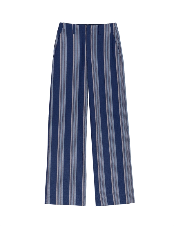 APOF - Stefani pants Structured stripe