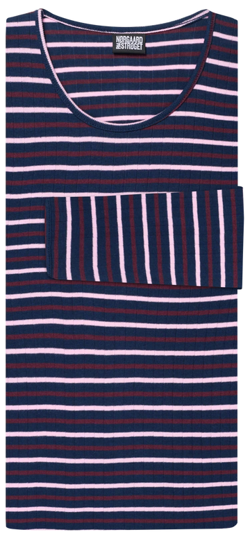 NPS - 101 Tricolore Marine/aubergine/pink