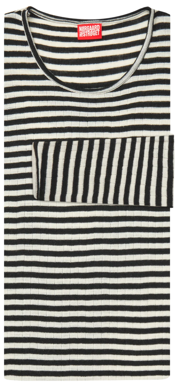NPS - 101 wool Black/ecru stripe