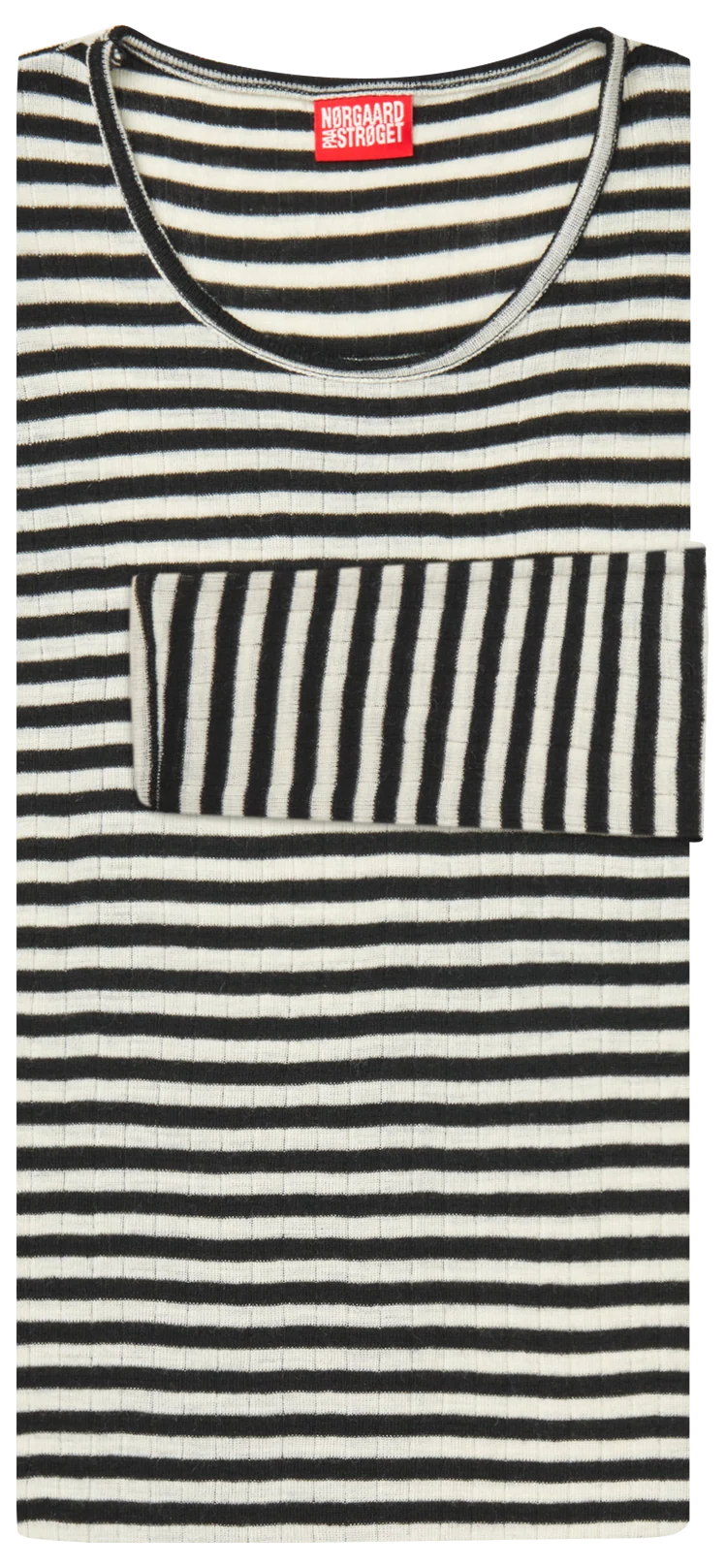 NPS - 101 wool Black/ecru stripe