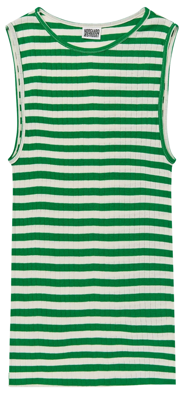 NPS - Tank top broadway Green/ecru