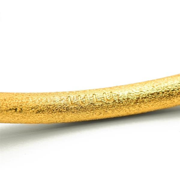Lulu - Color Bangle Brushed Gold
