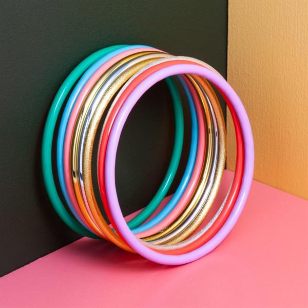 Lulu - Color Bangle Light Blue