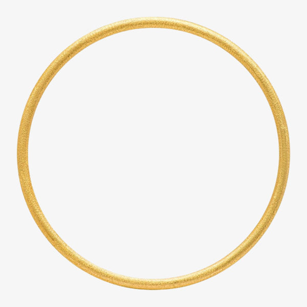 Lulu - Color Bangle Brushed Gold