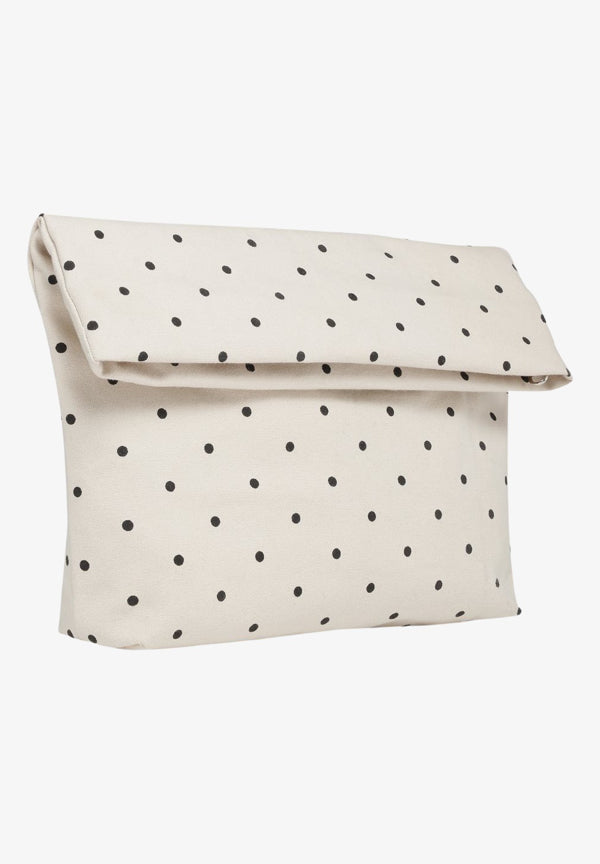 moshi moshi - Dotted fold clutch