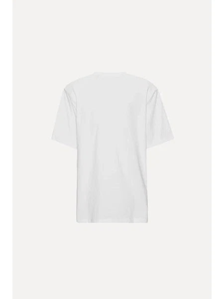 Rotate - Jersey oversized t-shirt Bright white