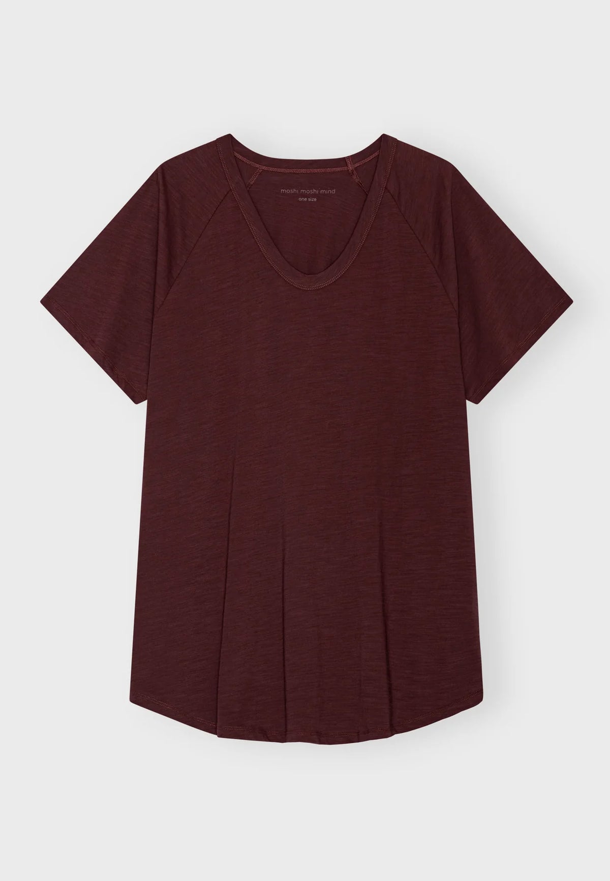 Moshi Moshi Mind - Favourite t-shirt Burgundy