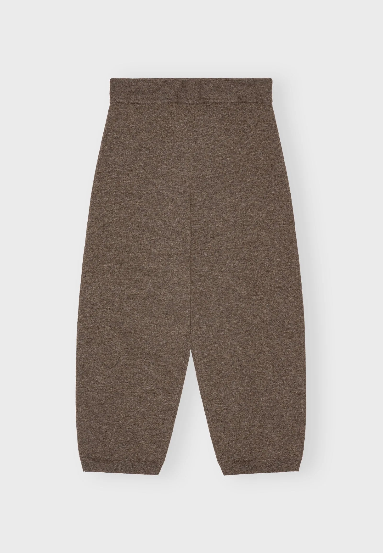 Moshi Moshi mind - Yours knit pants merino Brown melange