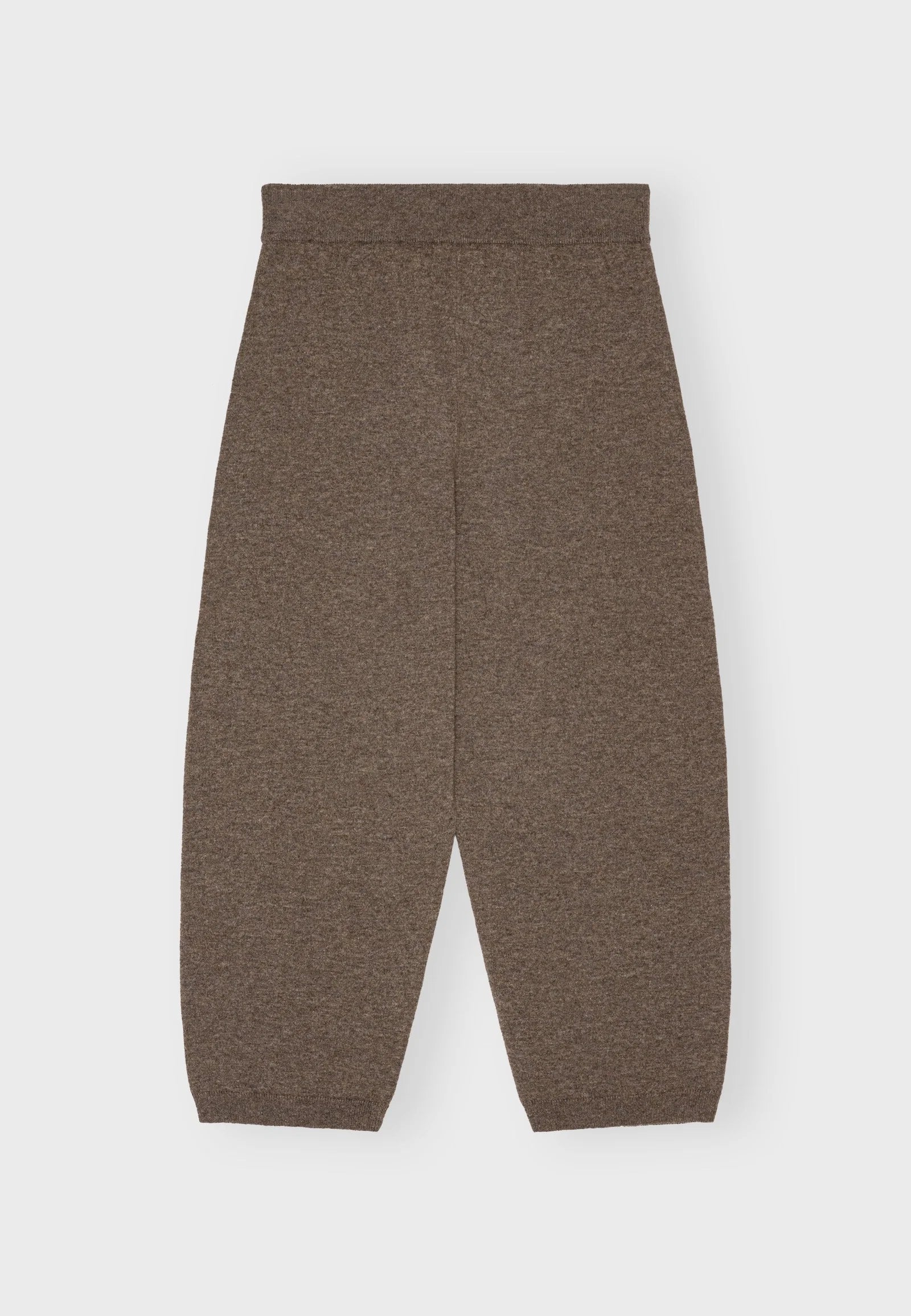 Moshi Moshi mind - Yours knit pants merino Brown melange