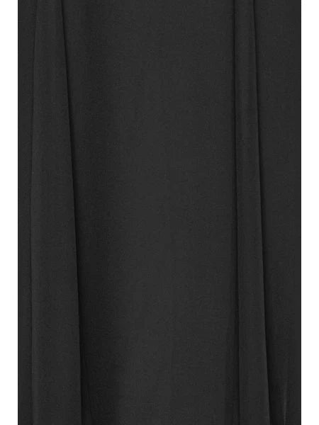 Rotate - Maxi mermaid skirt Black