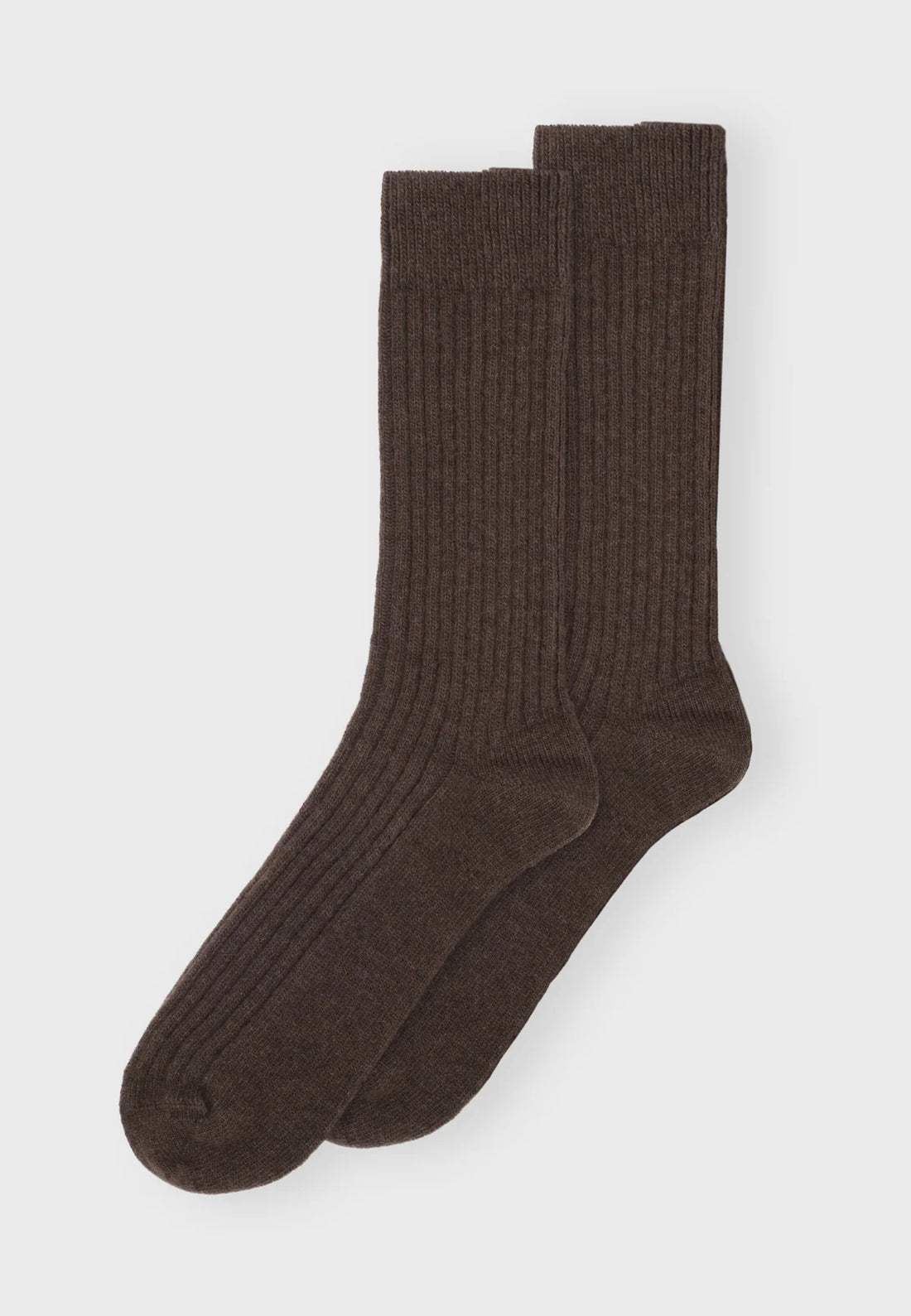 Moshi Moshi mind - Cozy rib socks Brown melange