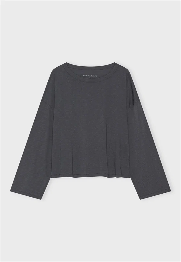 Moshi Moshi mind - Precious tee dark grey