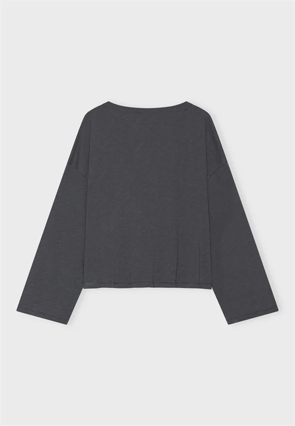 Moshi Moshi mind - Precious tee dark grey