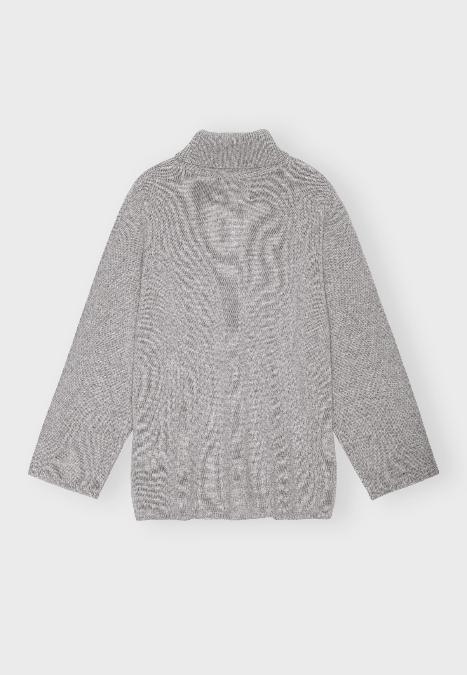 Moshi Moshi mind - Honest knit merino Light grey melange