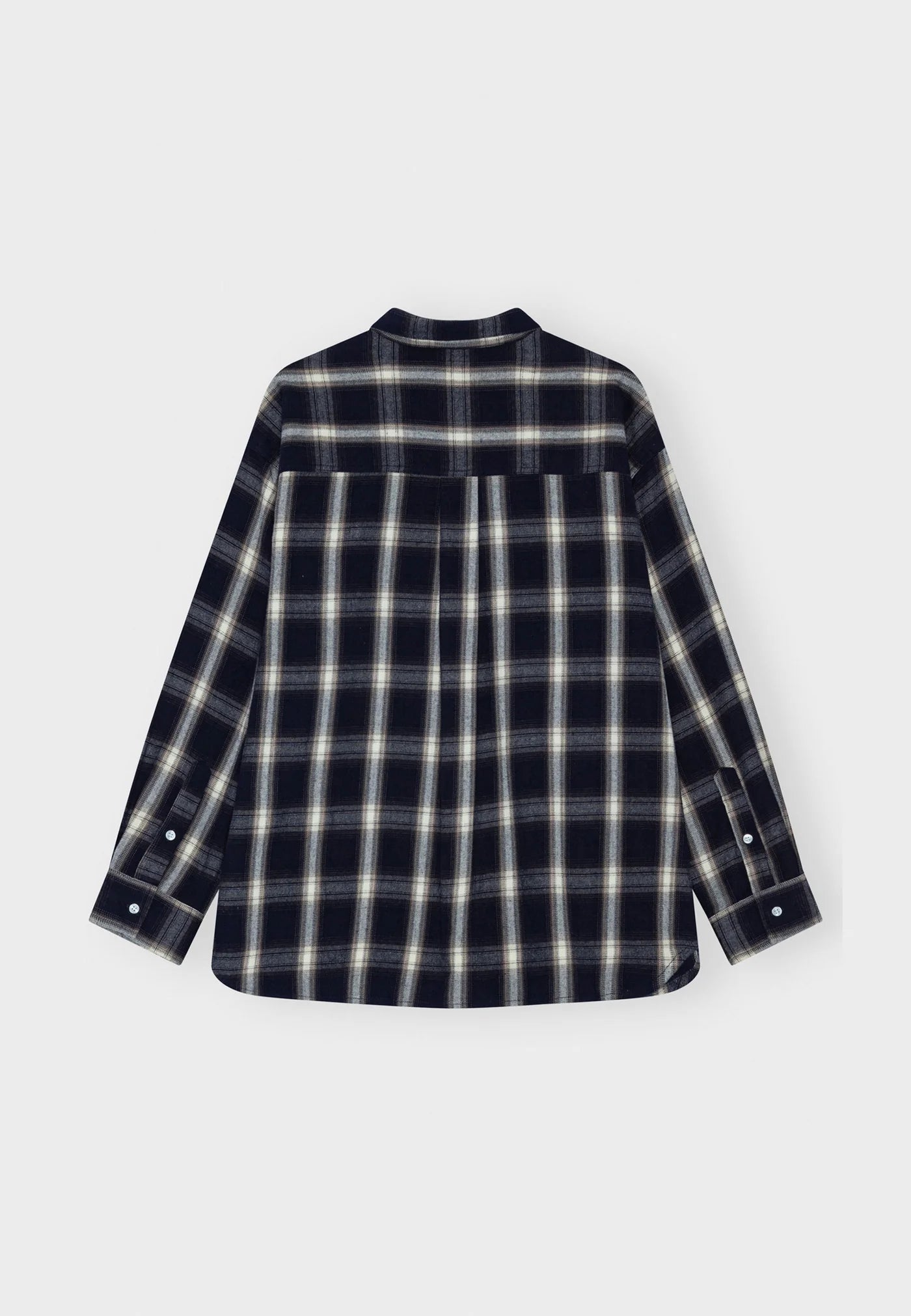 Moshi Moshi Mind - Two shirt check dark/navy/ecru
