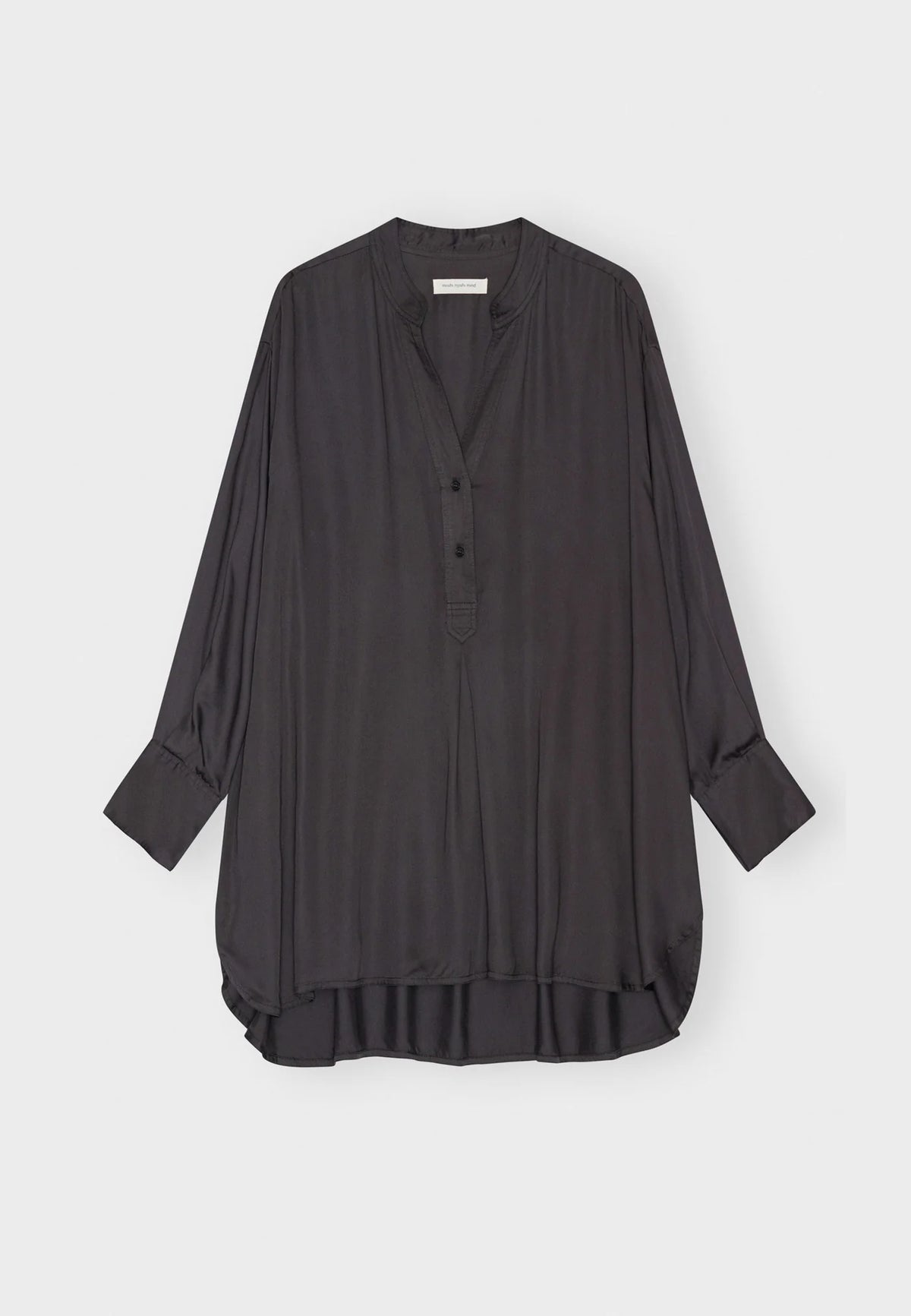 Moshi Moshi MInd - Posy shirt silky Midnight brown