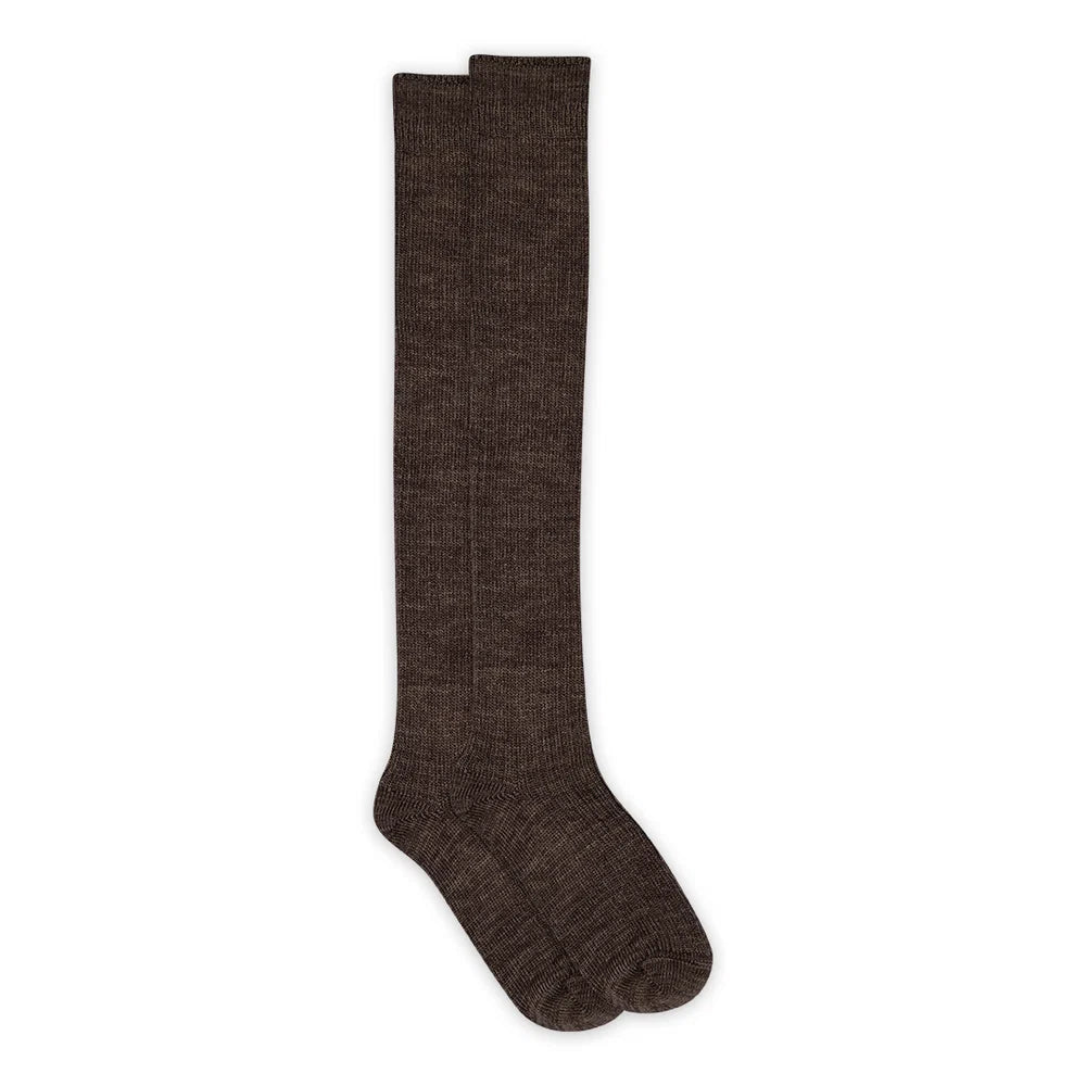 MP - Megan knee socks Brown melange