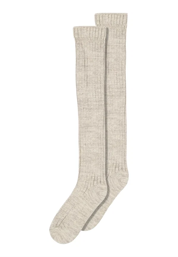 MP - Megan knee socks Light brown melange