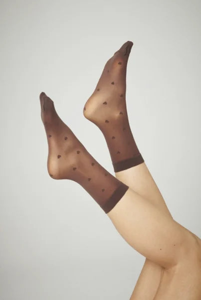 MP - Heather socks Chocolate