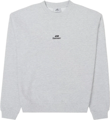 Bareen - Oversized crewneck Cloudy grey