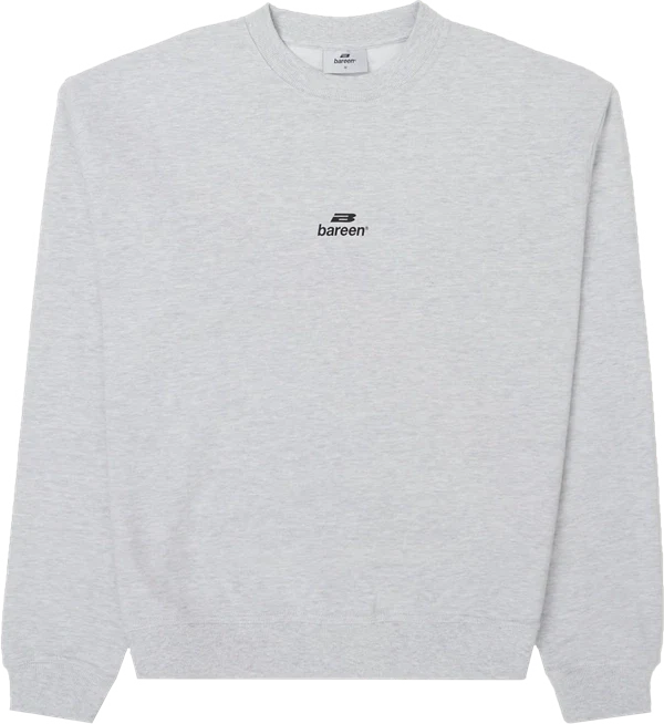 Bareen - Oversized crewneck Cloudy grey