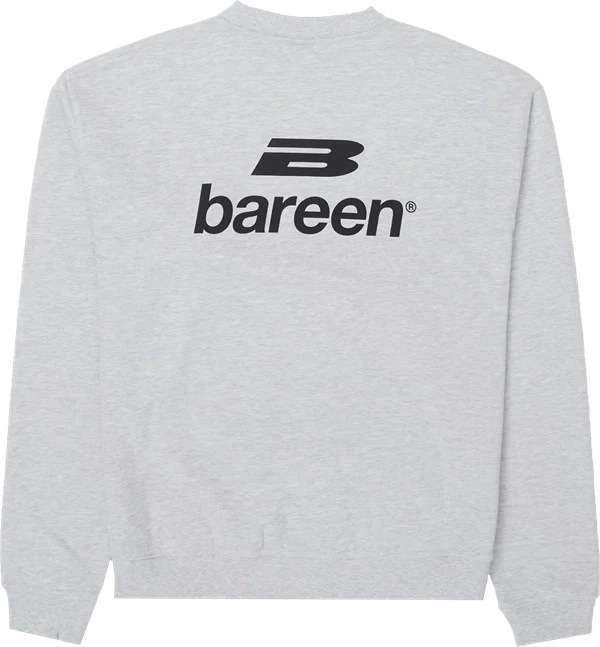 Bareen - Oversized crewneck Cloudy grey