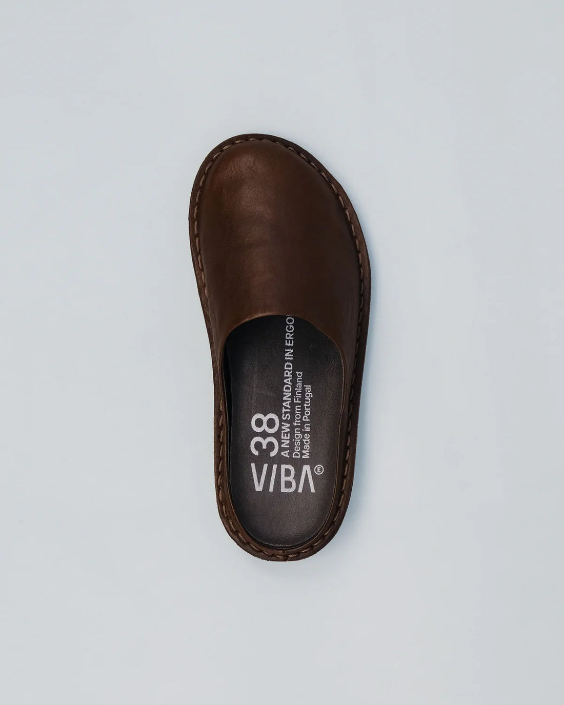 VIBAe - Roma leather Cocoa brown