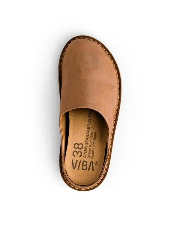 VIBAe - Roma leather Cognac brown