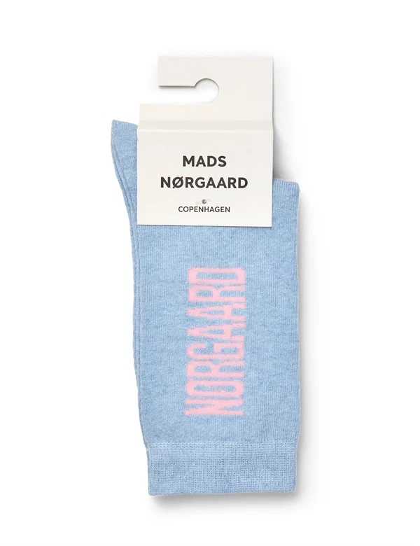 Mads Nørgaard - Playa sock single Cashmere blue