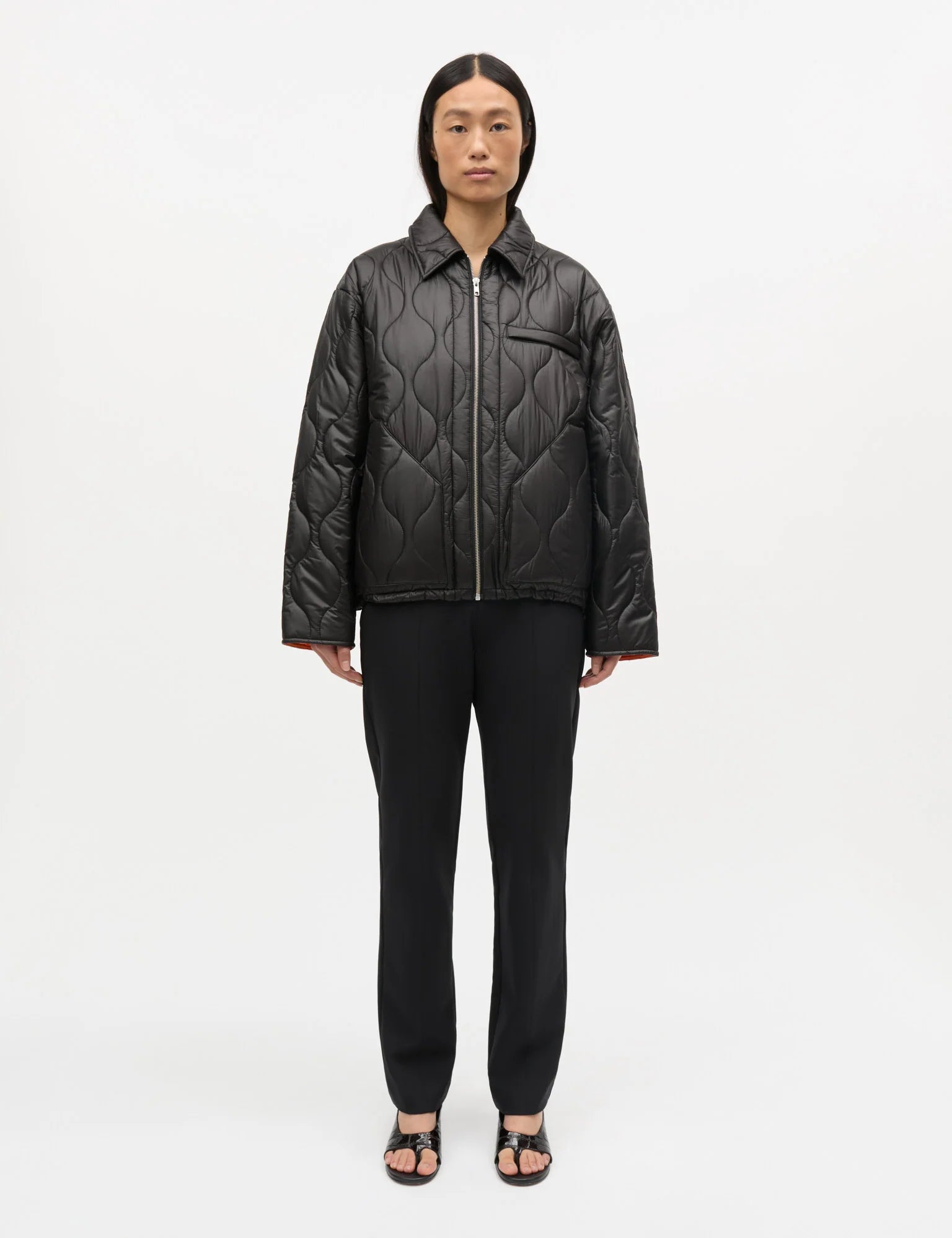 Mads Nørgaard - Flora jacket Black
