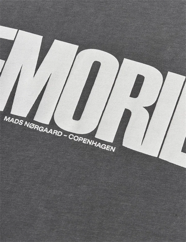 Mads Nørgaard - Jerry tee LS Washed black