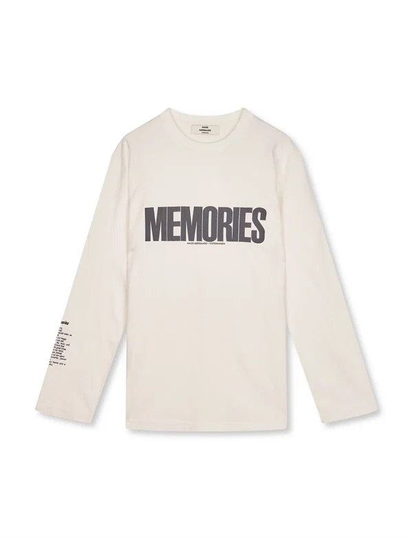 Mads Nørgaard - Jerry tee LS Snow white