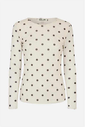 Baum und Pferdgarten - Jodie blouse Egret creme dot