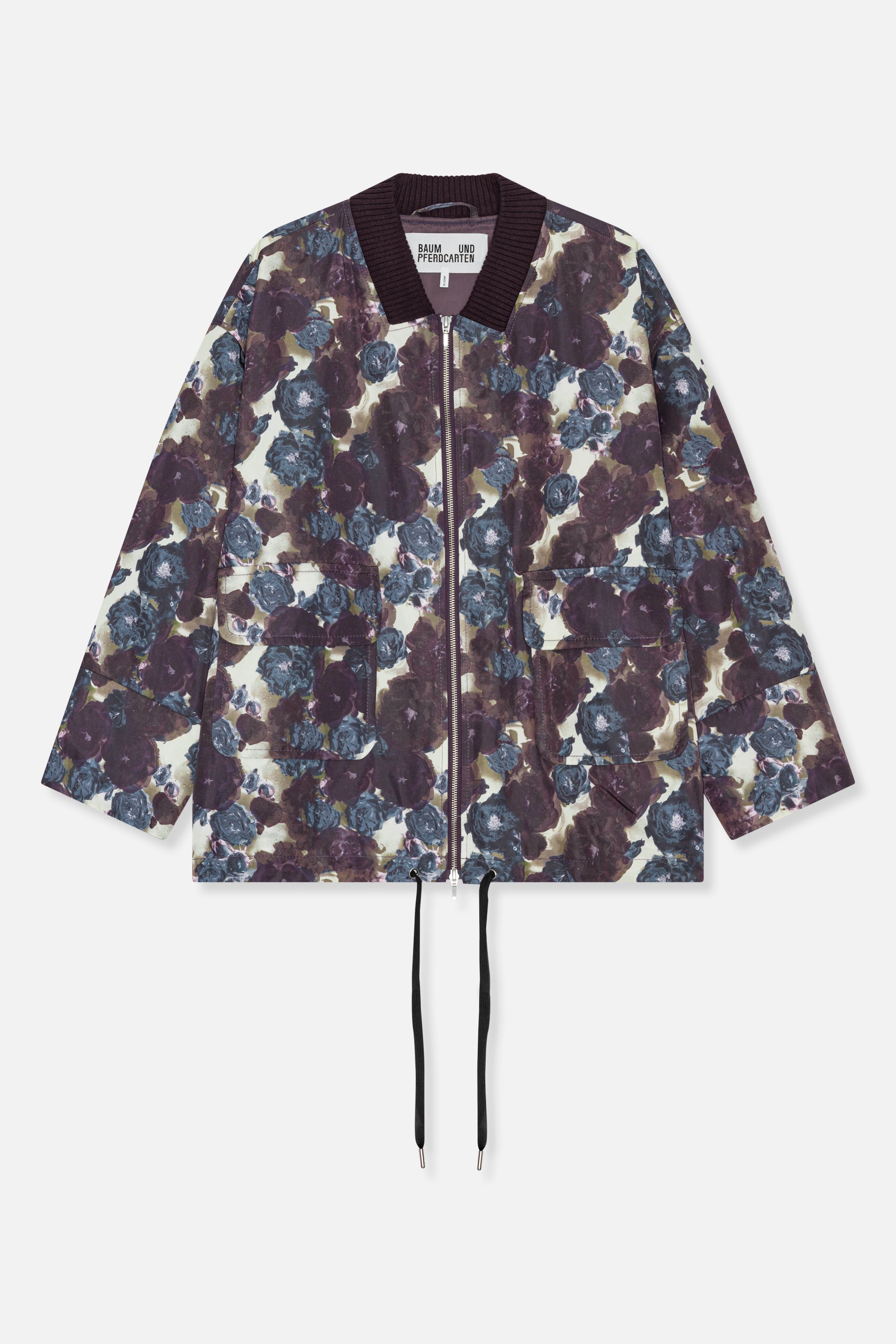 Baum und Pferdgarten - Boline jacket Dusty grey flower