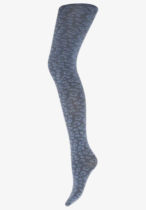 Sneaky Fox - Mac leopard pantyhose Stonewash