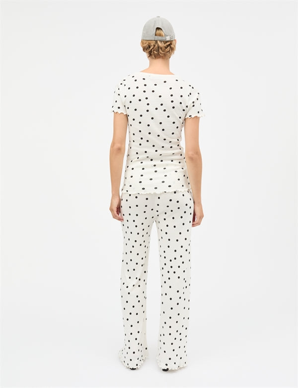 Mads Nørgaard - Volan pants Dot vanilla ice