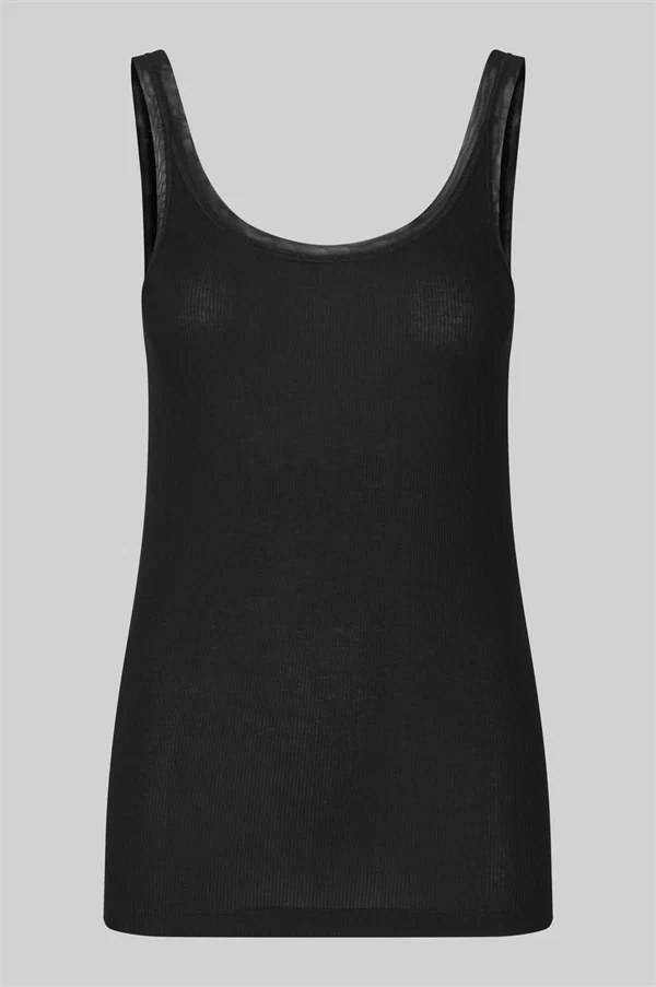Second female - Emilia Tank top Black