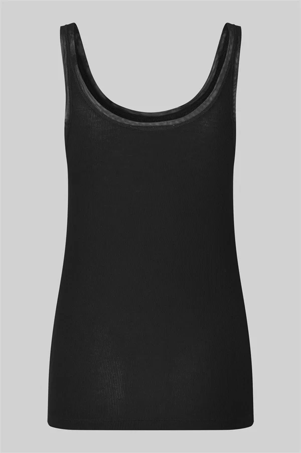 Second female - Emilia Tank top Black
