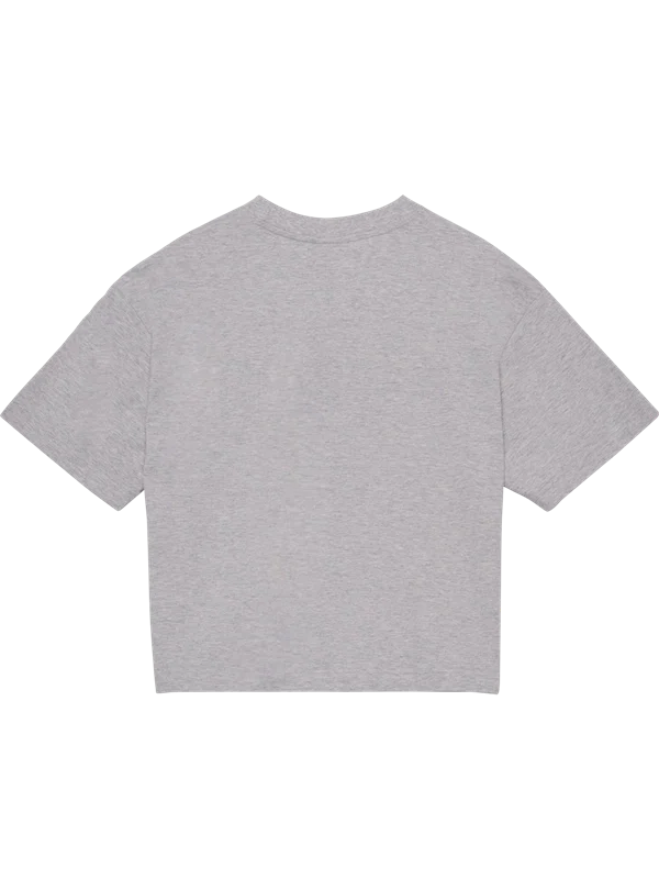 HALO - Women logo t-shirt Light grey melange