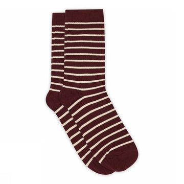 MP - Lydia socks Wine red