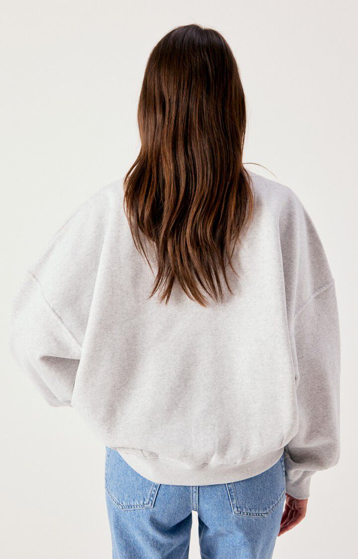 American vintage - Baptown sweat Heather grey