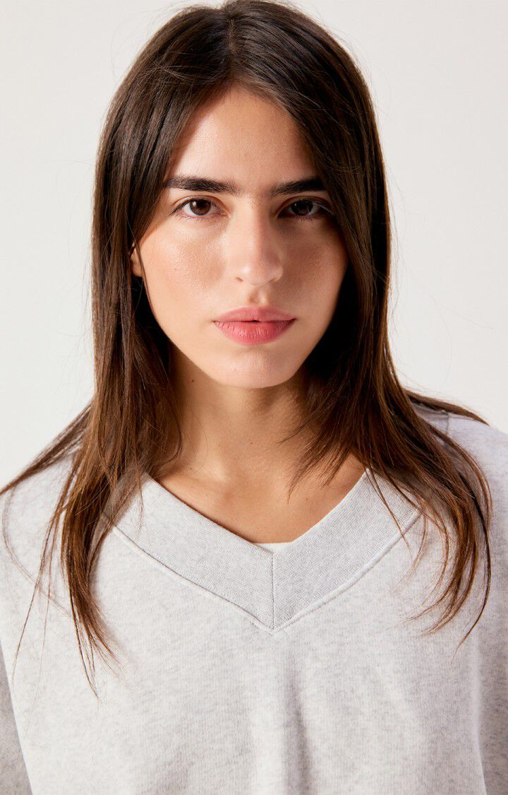 American vintage - Baptown sweat Heather grey