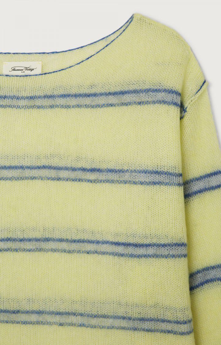 American vintage - Bodyrow strik Lime heather stripe