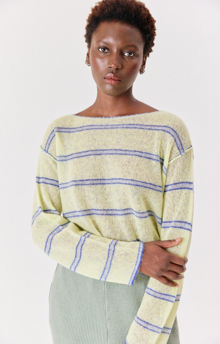 American vintage - Bodyrow strik Lime heather stripe