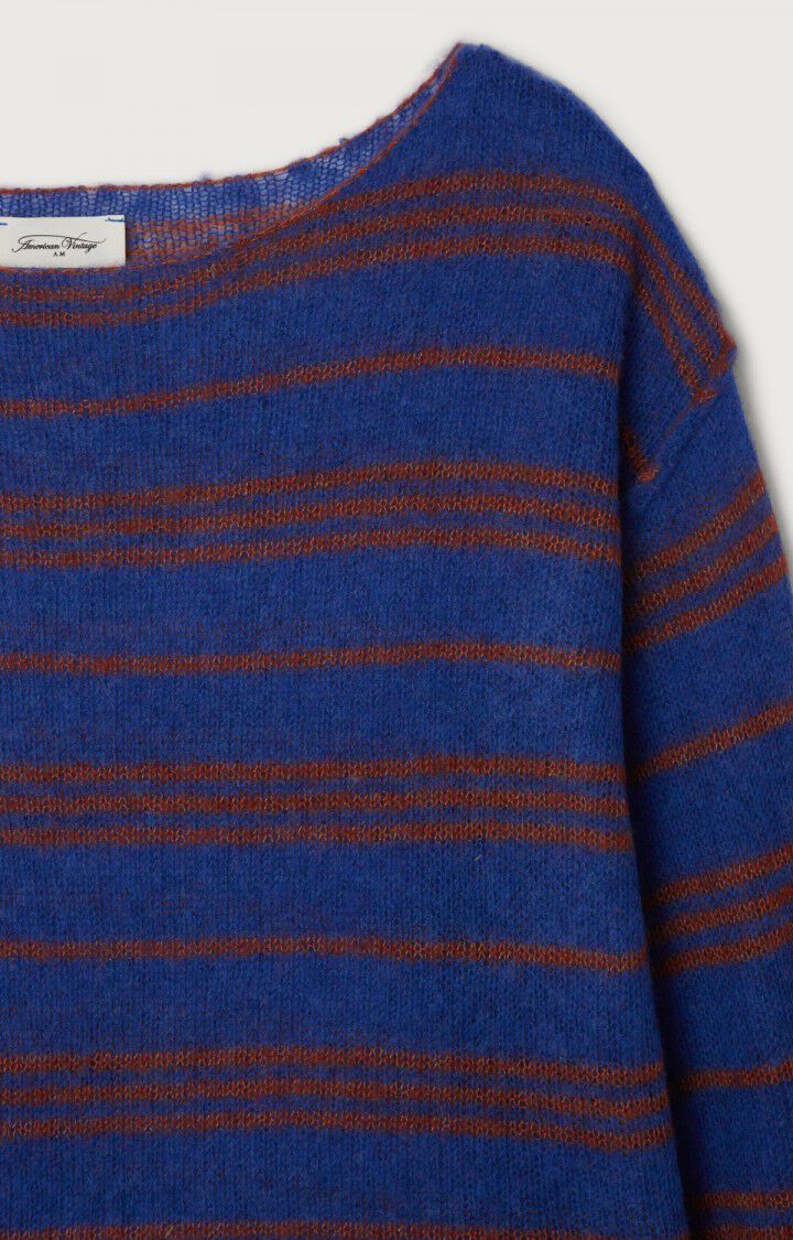American vintage - Bodyrow strik Wave stripe pecan melange