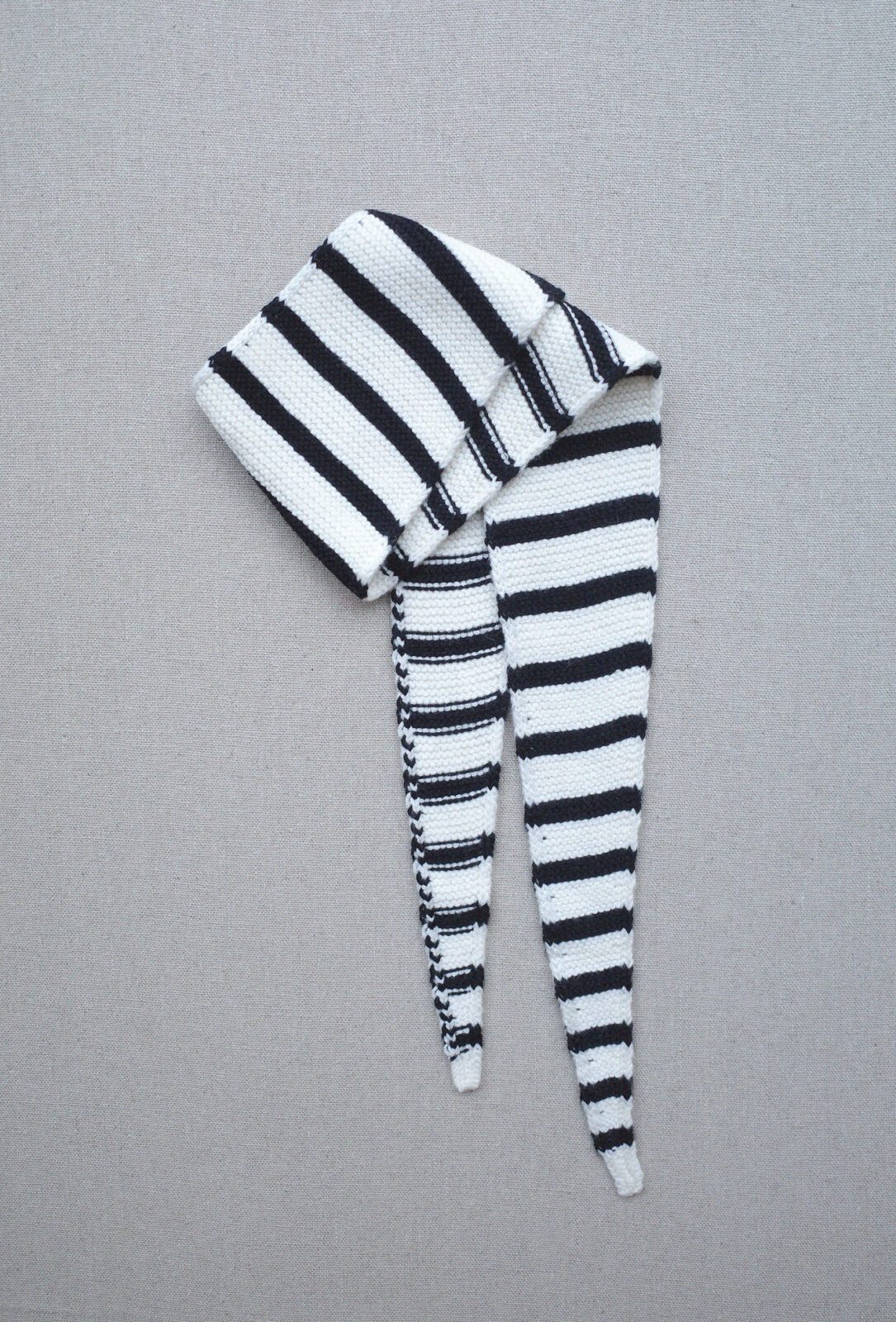 Boii - Bisse scarf Off white/black