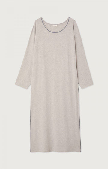 American vintage - Dress crabby Grey melange