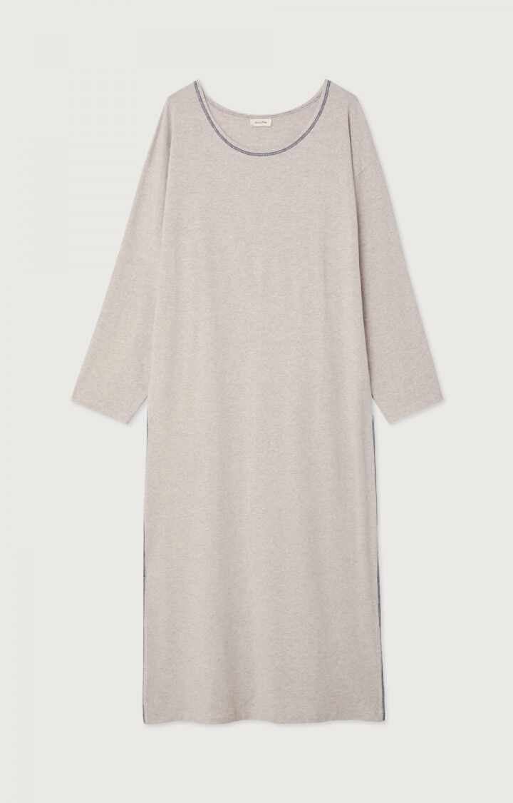 American vintage - Dress crabby Grey melange