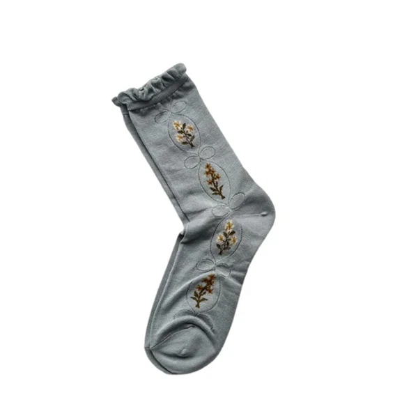 Plissé - Carra sock Grey