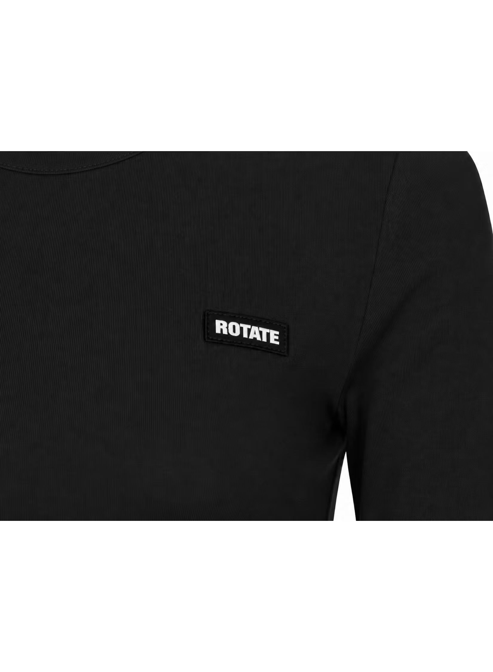 Rotate - Long sleeve t-shirt Black